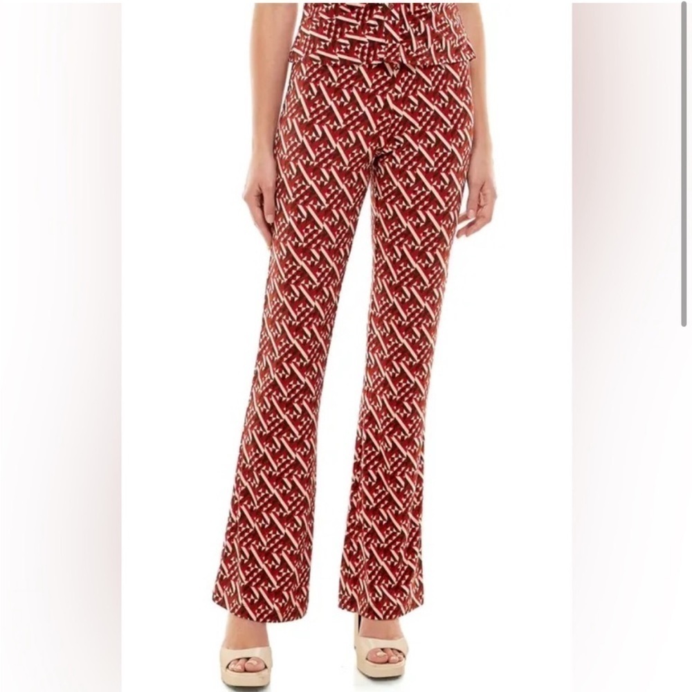 Red 2 piece pants set - Picture 5 of 8